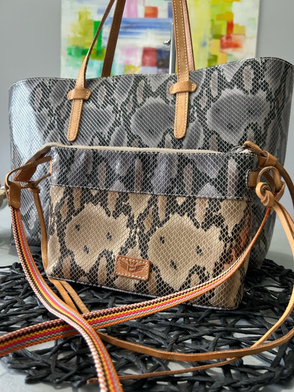 Consuela Flynn Breezy East West Tote & Margot Teeny Crossbody - Picture 2 of 16